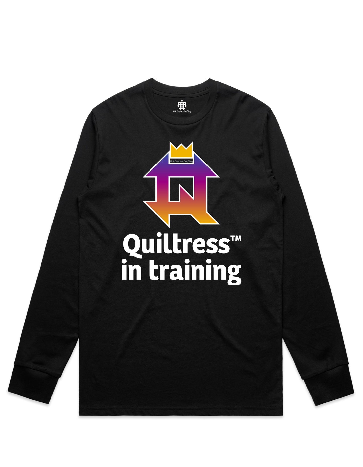 Long Sleeve Quiltress in Training T Shirt