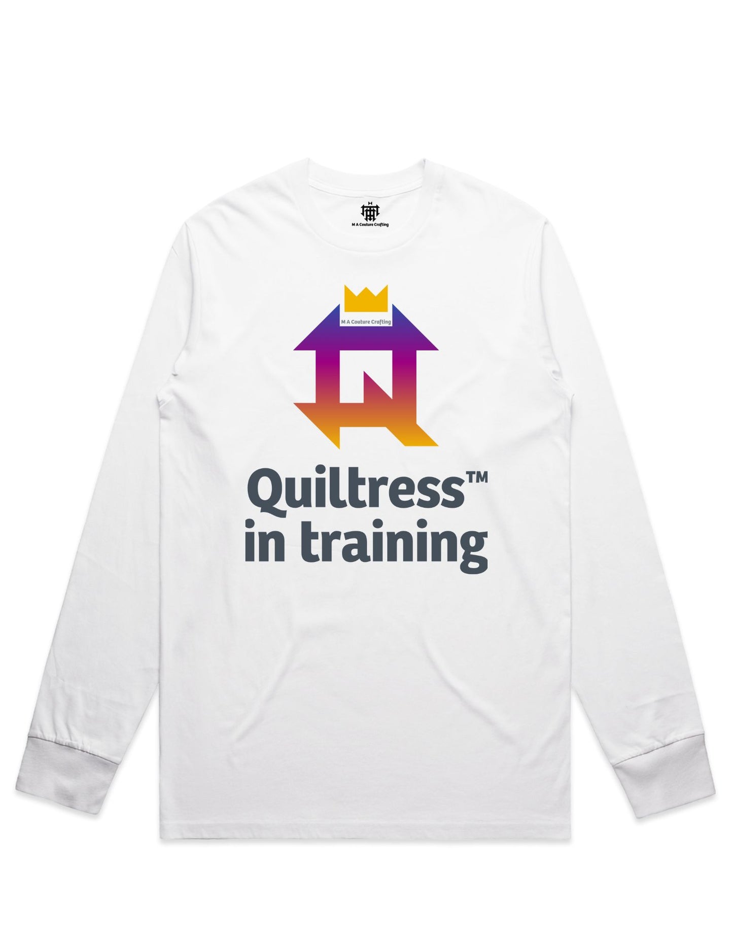 Long Sleeve Quiltress in Training T Shirt