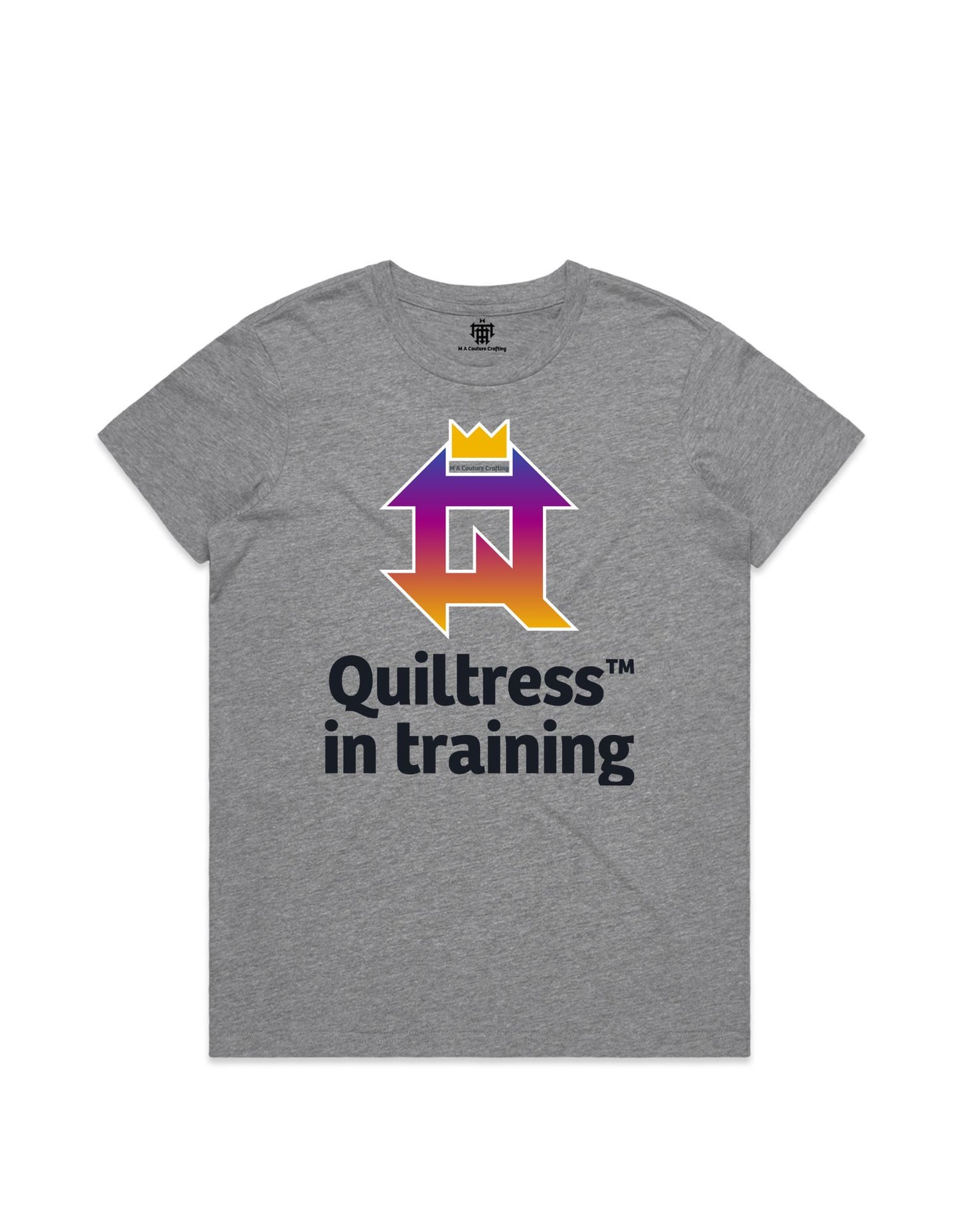 Women's Fitted Quiltress in Training T Shirt