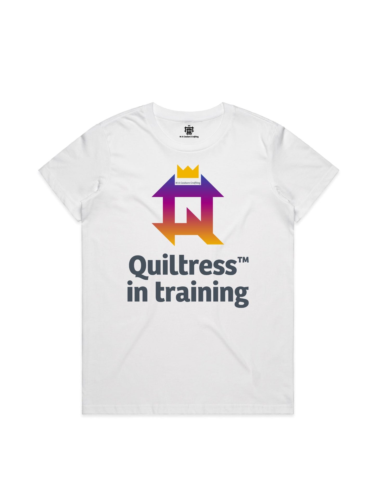 Women's Fitted Quiltress in Training T Shirt